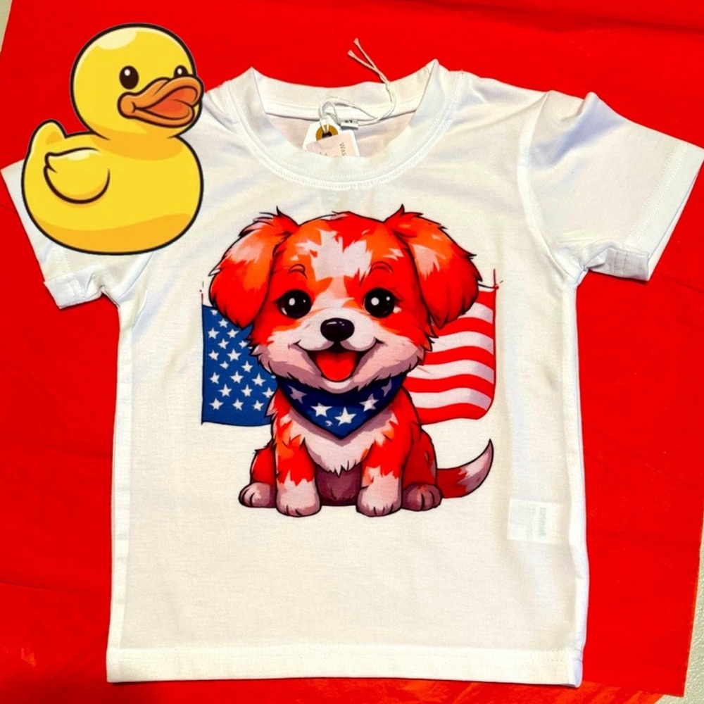 ❤️🤍💙Adorable BRAND NEW T-Shirt🇺🇸